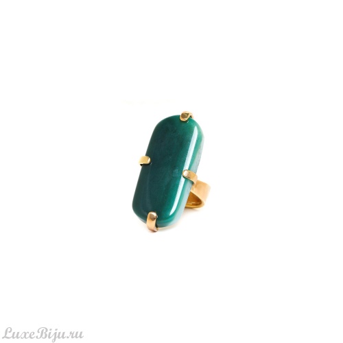 Кольцо Nature Bijoux, Agate verde, разъемное, с агатом, NB23.2-19-25030 зеленый