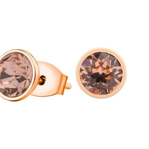 Пусеты Fiore Luna Light Peach SWE298 LP RG фото 2