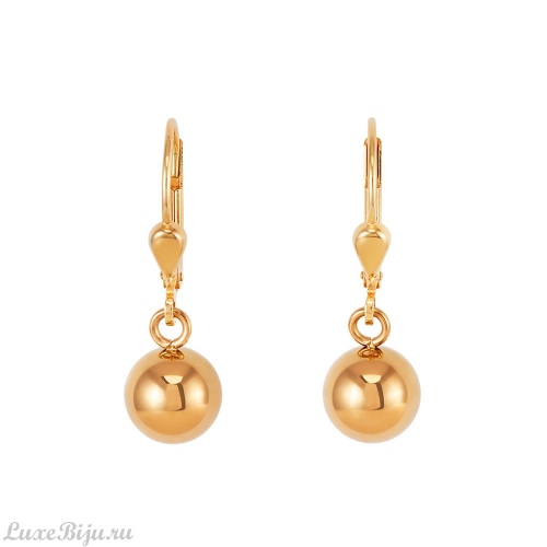 Серьги Coeur de Lion Gold-Silver, 4932/20-1617