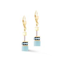 Серьги Coeur de Lion Turquoise-Yellow, 2838/20-0601