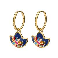 Серьги Fiore Luna, AE03599-4A