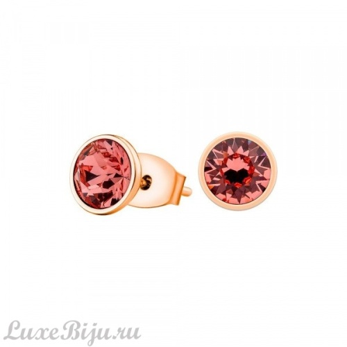 Пусеты Fiore Luna Rose Peach SWE298 RP RG