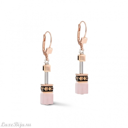 Серьги Coeur de Lion Rose-Beige 4905/20-1910