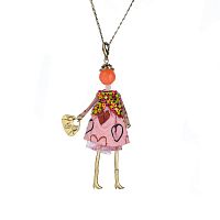 Подвеска Miamelie, кукла Глория, MiA-2308-CL5458 золотистый