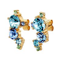 Серьги Dyrberg Kern CURRA SG AQUA, 480082