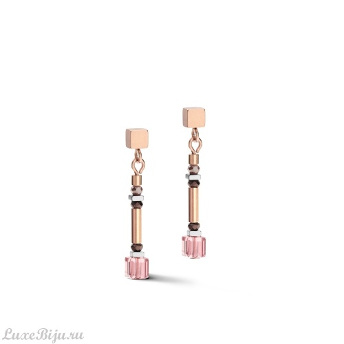 Серьги Coeur de Lion Shades Of Pink-Lilac, 5027/21-1927