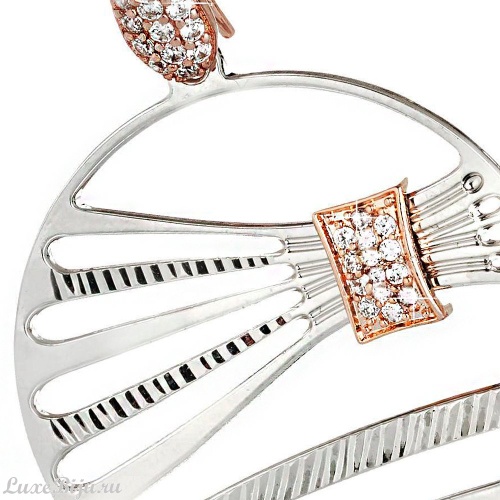 Серьги Boccadamo XOR203 BW/S фото 2