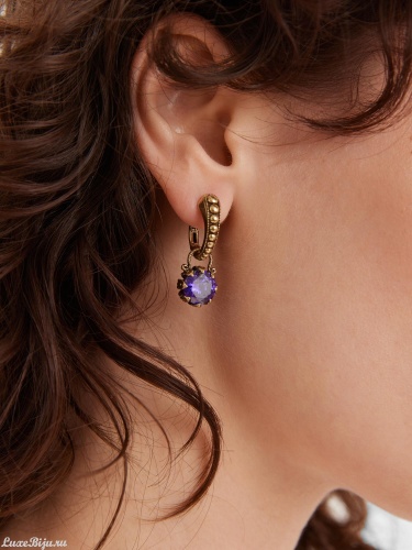 Серьги Fiore di Firenze OR0588-2033 AMETISTA фото 2
