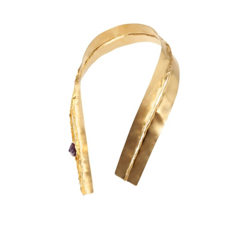 Колье Katerina Vassou, Ratana, с аметистом, KV26.1-307080G фиолетовый фото 6