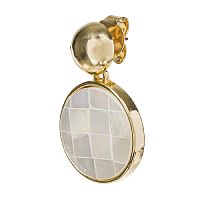 Серьги Possebon Mother Pearl Mosaic, A2158.1 G