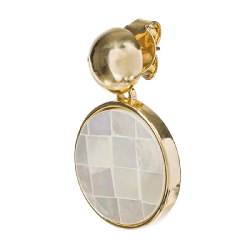 Серьги Possebon Mother Pearl Mosaic, A2158.1 G