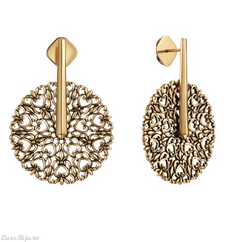 Серьги Fiore di Firenze OR1900 GR фото 2