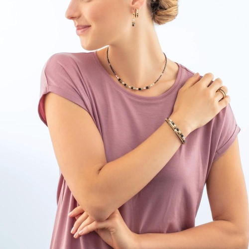 Браслет Coeur de Lion Black-Gold, 0136/32-1316 19 фото 4