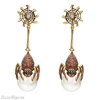 Серьги Fiore di Firenze OR2210-2 GRANAT