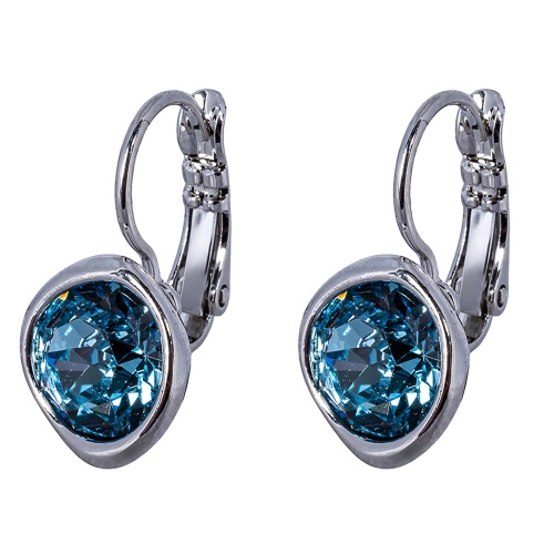Серьги Fiore Luna Aquamarine, A1911.M22 BL/S фото 3