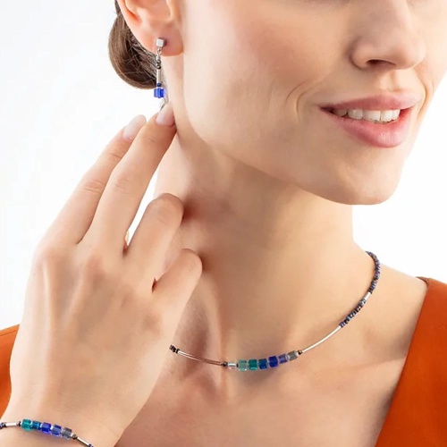 Серьги Coeur de Lion Blue, 5027/21-0700 фото 4