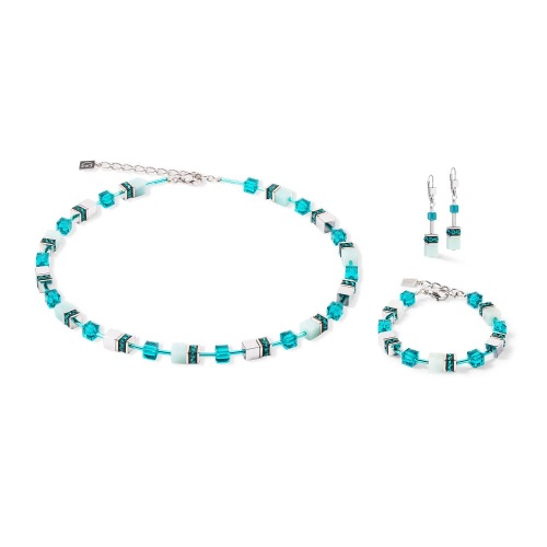 Серьги Coeur de Lion Dark Green-Silver, 4010/20-0548 фото 5