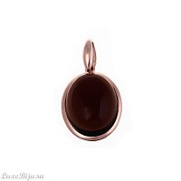 Кулон Qudo Anhanger Alina smoky quartz, *400521 BW/RG
