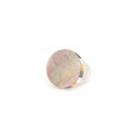 Кольцо Nature Bijoux, San Lazzaro, из перламутра, NB25.2-19-25850 бежевый, 17,5