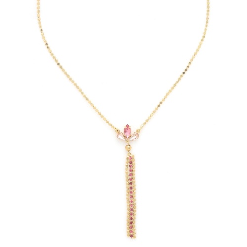 Колье Franck Herval, Irene, с кристаллами Swarovski, FH24.2-15-64173 золотистый фото 2