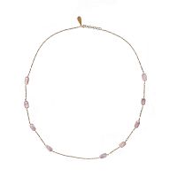Колье Alcozer&J, с жемчугом, AL-C58AP23-R розовый