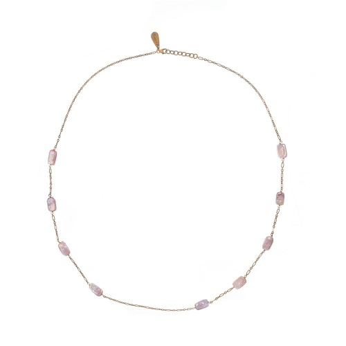 Колье Alcozer&J, с жемчугом, AL-C58AP23-R розовый