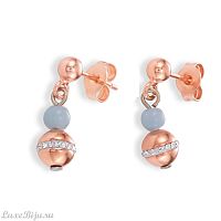 Серьги Coeur de Lion Light Blue, *4992/21-0720