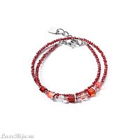 Браслет Coeur de Lion Joyful Colours Red, 4564/30-0300