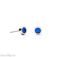Серьги Coeur de Lion Silver Blue, 0228/21-0717