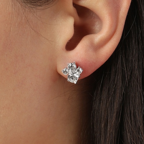 Серьги Dyrberg Kern BILLIS SS CRYSTAL, 460047 фото 2