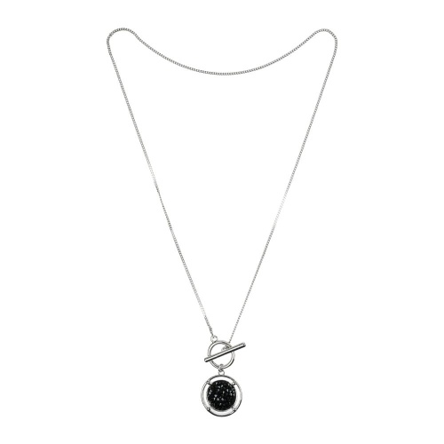 Колье Fiore Luna Jet, B2110SW-N01.4 BW/S