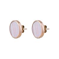 Пусеты Fiore Luna SHELL ROSE, AE01734-4 R/RG