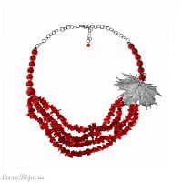 Колье Ester Bijoux Канадский Клён CL1121/40- S BW/R