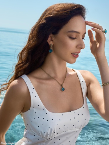 Серьги Fiore di Firenze OR0588 ACQUAMARINA фото 2