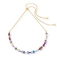 Колье Coeur de Lion Purple-Blue, 3030/10-0807