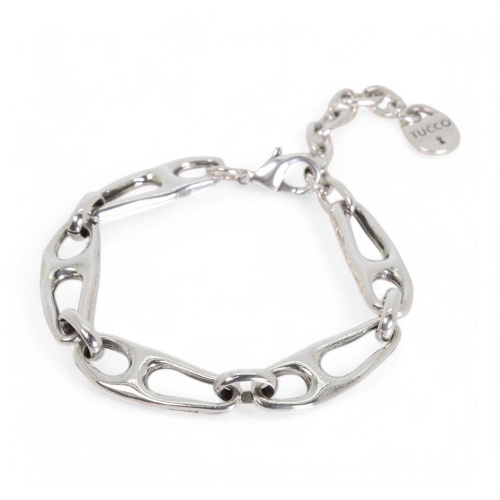 Браслет Tucco, Cristina, со звеньями неправльной формы, TC26.1-TMPU210 серебристый