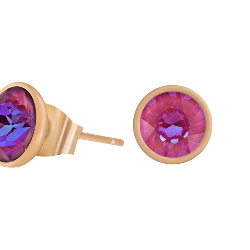 Пусеты Fiore Luna Lotus Pink Delite SWE298 LPD RG