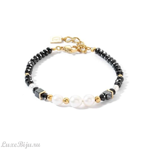 Браслет Coeur de Lion Black-White, 1132/30-1314
