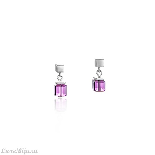 Серьги Coeur de Lion Amethyst 4996/21-0824