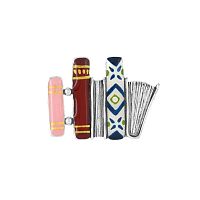 Брошь TARATATA, Romans, с цветной смолой и золотистый краской, TT-H25-01202-10M серебристый