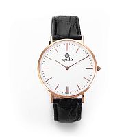 Часы унисекс Qudo Eterno 801027 BW/RG