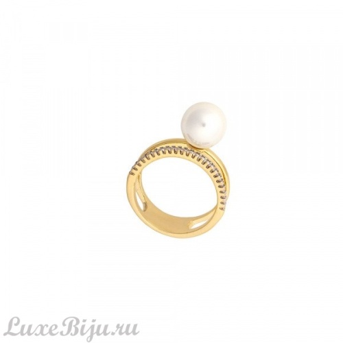 Кольцо Possebon White Pearl 17.2 мм K0942.1/17.2 BW/G
