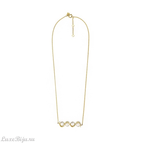 Колье Misaki Initials Gold PINITIALS_G BW/G