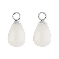 Шарм Coeur de Lionы на серьги Silver-White, 0050/44-1417