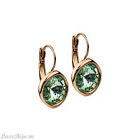 Серьги Fiore Luna Chrysolite A1902.16 G/RG