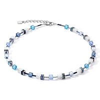 Колье Coeur de Lion Blue-White, 3018/10-0714