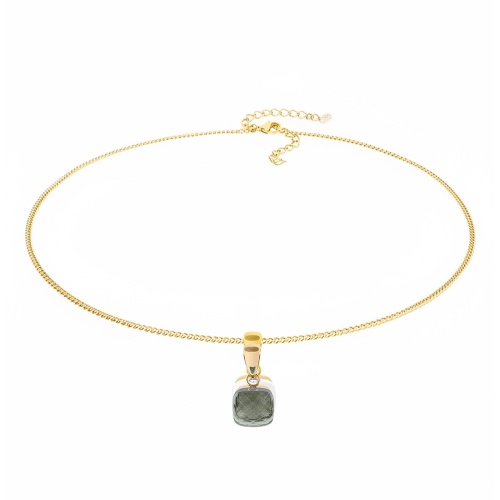 Колье Qudo FIRENZE (G) Smoky Quartz, 107001/48-5110