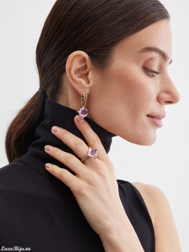 Кольцо Fiore di Firenze AN0588 KUNZITE фото 6