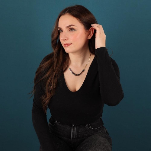 Колье TARATATA, Clair de lune, со смолой,бусинами и слюдяной пудрой, TT-H24-04106-207 зеленый фото 3