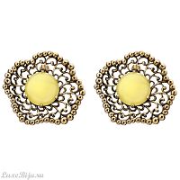 Серьги Fiore di Firenze, OR1154 NEFRITE